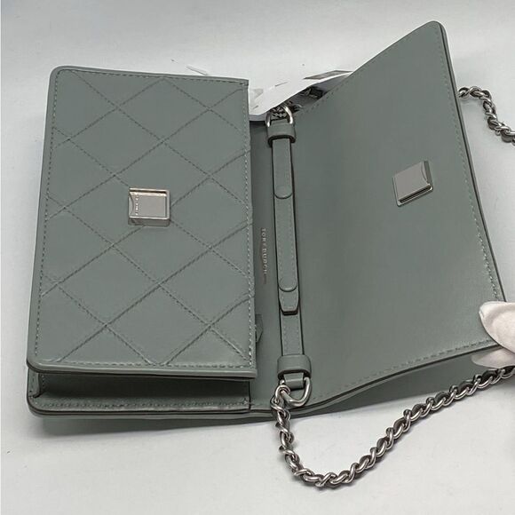 Tory Burch Fleming Soft Chain Wallet Bag - Picture 10 of 14